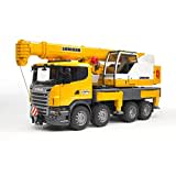 bruder Scania R-Serie Liebherr Kran - LKW m. Light/Sound