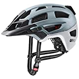 uvex finale light 2.0 - sicherer City-Helm für Damen und Herren - inkl. LED-Licht - waschbare Innenausstattung - spaceblue matt - 52-57 cm