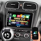 DYNAVIN Android Autoradio Navi für VW Passat Golf Polo Tiguan Skoda, 8 Zoll Radio mit Wireless Carplay und Android Auto | Head-up Display | Inkl. DAB+: D9-V8 Premium Flex