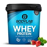 Bodylab24 Whey Protein Pulver, Erdbeer, 1kg