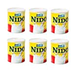 6er Pack, Nido Instant Vollmilchpulver, Instant Full Cream Powder, Nestle 6 x 400g, 2,4kg