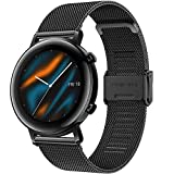 Songsier Armband Kompatibel mit Huawei Watch GT 2 42mm, 20mm Ersatz Uhr Armband für Huawei Watch 2 Sport/Honor Watch Magic 2 42mm/ Garmin venu/Forerunner 245/645/Galaxy Watch 3 41mm/Active 2