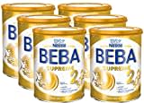 Nestlé BEBA SUPREME 2 Folgenahrung: nach dem 6. Monat, Pulver, im Anschluss an das Stillen, 6er Pack (6 x 800g)