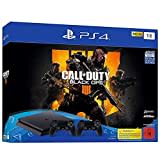 PlayStation 4 - Konsole (1TB, schwarz, slim) inkl. Call of Duty: Black Ops 4 + 2 DualShock Controller