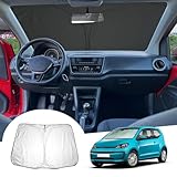 GAFAT V W UP GTI/Seat MII/Skod-a Citigo 2013-2023 2024 Sonnenschutz Frontscheibe Innen, Windschutzscheibe Sonnenschirm Sonnenblende, Abkühlung, UV Schutz, Kompatibel mit VW UP Zubehör