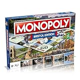 Winning Moves Bristol Monopoly-Brettspiel, Rundgang durch das Brett, Kaufen, Tauschen auf dem Weg zum Erfolg, EIN tolles Geschenk für Kinder ab 8 Jahren