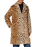 SPARKZ COPENHAGEN Damen Rhonda Leo Coat Mantel, Braun (Leopard 264), 34 (Herstellergröße: Small)