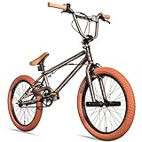 Bergsteiger Halifax 20 Zoll BMX, Fatbike, 360° Rotor-System, Freestyle, 2 Stahl Pegs, Kettenschutz, Freilauf