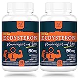 Beta-Ecdysteron-Ergänzungsmittel 1200 mg – 98% Maximale Reinheit von Ecdysteron (120 Kapseln)