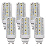 NCC-Licht 6 x LED Leuchtmittel Röhre T30 Corn 4W GU10 450lm warmweiß 3000K