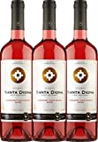 3er Paket - Santa Digna Rosé Cabernet Sauvignon Reserva - Miguel Torres Chile | trockener Roséwein | chilenischer Sommerwein aus dem Valle Central | 3 x 0,75 Liter