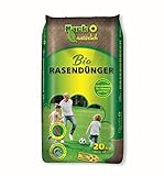 Bio Rasendünger Langzeitwirkung für 400m² Bio Dünger 20 Kg für Frühjahr & Sommer