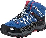 CMP Kids Rigel Mid Shoe Wp Trekking-& Wanderschuhe, Cobalto Stone Fire, 37 EU