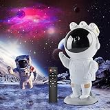 Galaxie Sternenhimmel Astronaut Projektor, Led Weltraum Nachthimmel Lichtprojektor Lampe Mit Timer & Fernbedienung, Sternenlicht Für Schlafzimmer und Decke, Perfekt Geschenk für Kinder und Erwachsene