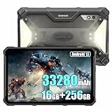 Ulefone Armor PAD 3 Pro Outdoor Tablet Android 13, 16GB+256GB Tablet 10.36 Zoll FHD+, 33280mAh 66W Rugged Tablet PC, 50MP+32MP, 2 Lautsprecher, IP68 Wasserdicht Tablet 4G LTE,5G WiFi,OTG,GPS,NFC,FM