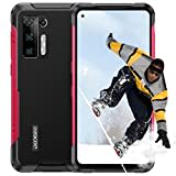 DOOGEE S97 PRO Outdoor Handy, Laser Entfernungsmesser 40m, Outdoor Smartphone Ohne Vertrag, 8GB+128GB 8500mAh Akku(Kabellose Ladung) 6.39" UHD IP68 NFC/GPS 2021, Android 11 Robustes Handy(Rot)