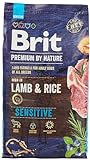 BRIT Premium by Nature Adult Sensitive Lamb and Rice - Dry Dog Food - 8 kg