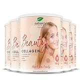 Nature's Finest by Nutrisslim Beauty Collagen Pulver, Premium Kollagen Komplex mit Hyaluronsäure und Coenzym Q10, 3in1-Formel für Hautgesundheit, Feuchtigkeitspflege und Faltenprävention