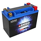 Motorrad Batterie Shido Lithium LTX20L-BS / YTX20L-BS Quattro, 12V/18AH (Maße: 175x87x155)