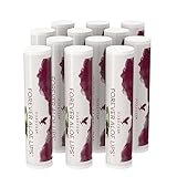 Forever Aloe Lips, hochwertiger Lippenpflegestift mit Aloe Vera, Jojobaöl und Bienenwachs für trockene und rissige Lippen, dermatest-zertifiziert, glutenfrei (12 x 4,25g)