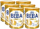 Nestlé BEBA SUPREME PRE Anfangsnahrung: von Geburt an, Pulver, mit Omega 3, 6er Pack (6 x 800g)