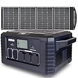 Tragbare Powerstation 2000W - KLARBEIT MP2000 + EP300 | Solar Powerbank 2.264 Wh | Portable Solar Generator mit Solarpanel 300W | Mobiler Solar Generator für Camping und Notstrom