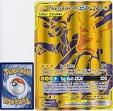 Generisch für Pokemon Sammelkarten - Pika & Zekrom GX SM248 - ENGLISCH - Oversized XXL Promo Karte - Mega Jumbo Einzelkarte (Pika & Zekrom GX)