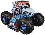 Monster Jam, offizieller Ferngesteuerter Gelände-Monster Truck Mega Megalodon, über 60cm hoch, im Maßstab 1:6, Kinderspielzeug für Jungen und Mädchen