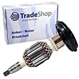 Anker/Rotor/Motor Ersatzteil/Läufer/Kollektor/Polpaket mit Lüfter für Bosch GSH 11 E, GSH11, GSH11E, GBH11DE GBH 11 DE, GBH11, GBH11DE