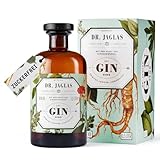 Dr. Jaglas Gin Seng | Wacholderbeer Spiritus zuckerfrei vegan | Wacholder Elixier 50% Alkohol Vol. | 5fach destillierter Wacholder Beeren Schnaps aus koreanischer Ginseng Wurzel | 500ml Flasche