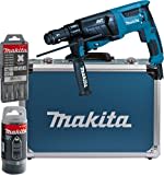 Makita HR2631FT13 Kombihammer für SDS-PLUS 26 mm im Alukoffer