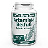 The Nutri Store Artemisia Beifuß 400 mg Extrakt vegane Kapseln 120 Stk. Nahrungsergänzungsmittel