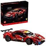 LEGO 42125 Technic Ferrari 488 GTE “AF Corse #51” Supersportwagen, Exklusives Sammlermodell, Modellbausatz für Erwachsene