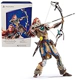 Playstation Horizon Forbidden West, Deluxe Actionfigur Aloy mit 15 Zubehörteilen, 15 cm, The Shapes Kollektion, für PS5 Fans und Sammler ab 17 Jahren