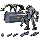 MyBuild 7004 Armed Forces Stryker mit Air-Drop Waffenbox – Mech-Roboter aus Klemmbausteinen; Idealer Spielzeug-Roboter mit Mecha Frame für Kinder ab 14 Jahren; Kompatibel mit Allen großen Marken