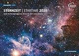 PALAZZI - Sternzeit 2025 Wandkalender, 70x50cm, Posterkalender mit brillanten Aufnahmen aus unserem Universum, eine astronomische Reise in Zeit und ... Eine astronomische Reise in Zeit und Raum