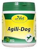 cdVet Naturprodukte Agili-Dog 250 g - Hund - Ergänzungsfuttermittel - Versorgung von Kräutern + Vitaminen + Eisen - Lustlosigkeit + nach Krankheit + Operation + während Trächtigkeit - Muskelaufbau -