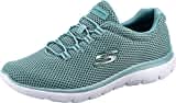 Skechers Damen Summits Sneaker, Sage Mesh White Trim, 38.5 EU