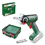 Bosch Home and Garden Bosch Akku-NanoBlade-Säge UniversalCut 18V-65 (schnelle Freihandschnitte in Holz und Plastik; max. Schnitttiefe 65 mm; 18-Volt-System; ohne Akku; in SystemBox) – Amazon Edition