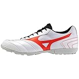 Mizuno Fußballschuh MRL Sala Club TF, Weiß und Rot., 43 EU Stretta