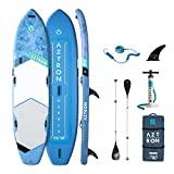 AZTRON Unisex – Erwachsene SUP Nebula 12'10" 2+1 Person, himmelblau