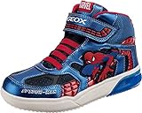 Geox Jungen J Grayjay Boy C Sneakers, Navy Royal, 28 EU