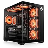 Gaming PC mit Windows 11 Home | AMD Ryzen 7 5700X 8x3.4GHz | GeForce RTX 3060 | 1000GB M.2 NVMe | 32GB DDR4 RAM | WLAN, Computer für Zocker, Gamer Desktop Rechner zum Spielen | A10100