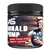 American Supps® DONALD PUMP BOOSTER [510g] - MAKE YOUR PUMP GREAT AGAIN! L Citrullin Malat + Creatine + AAKG + Beta Alanin + Ginkgo Biloba - Pump Booster für Hardcore Training