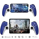 arVin Mobile Gaming Controller für iPhone/Android/Tablet/Switch/PS4/PC,Ersatz für PS Portal,Kabelloses Gamepad mit Hall-Effekt Joysticks/Hall Trigger/Turbo