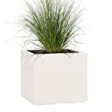 Pflanzwerk® Pflanzkübel Cube Sand 45x55x55cm *Frostbeständiger Blumenkübel* *UV-Schutz* *Qualitätsware*