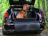 Travelmat PLUS Kofferraum Hundebett fürs Auto STANDARD Kunstleder Schwarz 90 x 70cm