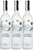 White Birch Russian Vodka (3 x 0.7 l)