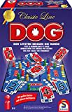 Schmidt Spiele 49412 Dog in der Classic Line, Extra große Spielfiguren aus Holz, Große Karten, Bunt[Exklusiv bei Amazon]