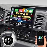 DYNAVIN Android Autoradio Navi für VW T5 T6 Caddy Tiguan Sharan Skoda, 10,1 Zoll Radio mit Wireless Carplay und Android Auto | Head-up Display | Inkl. DAB+: D9-V10W Premium Flex